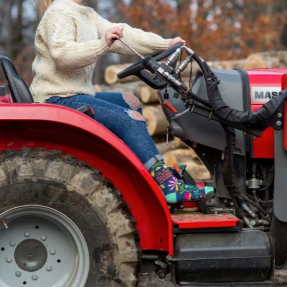 NEW I’m A Delicate F*cking Flower Crew Socks BLUE Q ONE SIZE - Picture 8 of 16